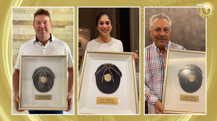 क्रिकेट जगत के तीन दिग्गज जैक्स कैलिस, लिसा स्टालेकर और जहीर अब्बास (ICC Hall of Fame) आईसीसी हॉल ऑफ फेम 2020 में शामिल